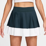 Ropa Nike Nike CourtDri-Fit Advantage Ace Skrt High Rise Falda Mujeres-Azul Oscuro,Blanco