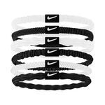 Ropa Nike Nike Flex Hair Tie Cinta Para El Pelo Pack De 6-Blanco,Negro