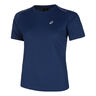 Road Camiseta De Running Mujeres-Azul Oscuro