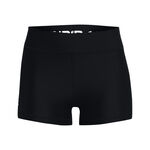 Ropa Under Armour Under Armour Heatgear Mid Rise Shorts Con Bolsillo Para Pelota Mujeres-Negro,Blanco