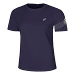 Ropa ASICS ASICS Icon Camiseta De Running Mujeres-Azul Oscuro