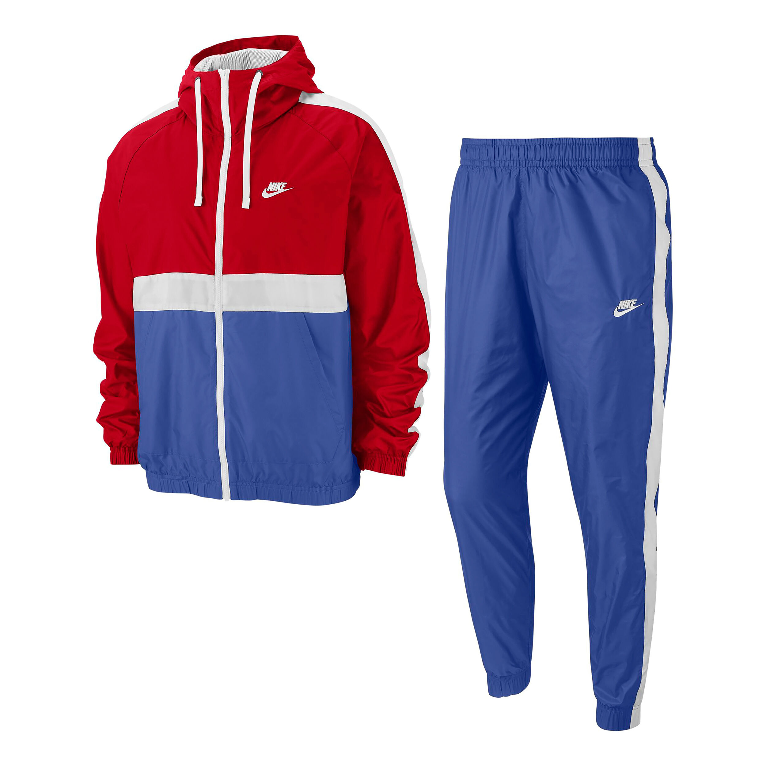 Chandal nike azul y store rojo