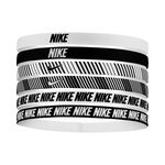 Ropa Nike Nike Nike Flex Classic Printed Cinta Para El Pelo Pack De 6-Blanco,Negro