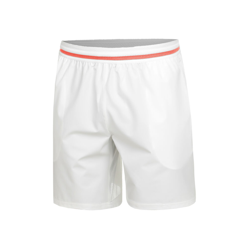 Lacoste Djokovic Shorts Hombres - Blanco, Naranja