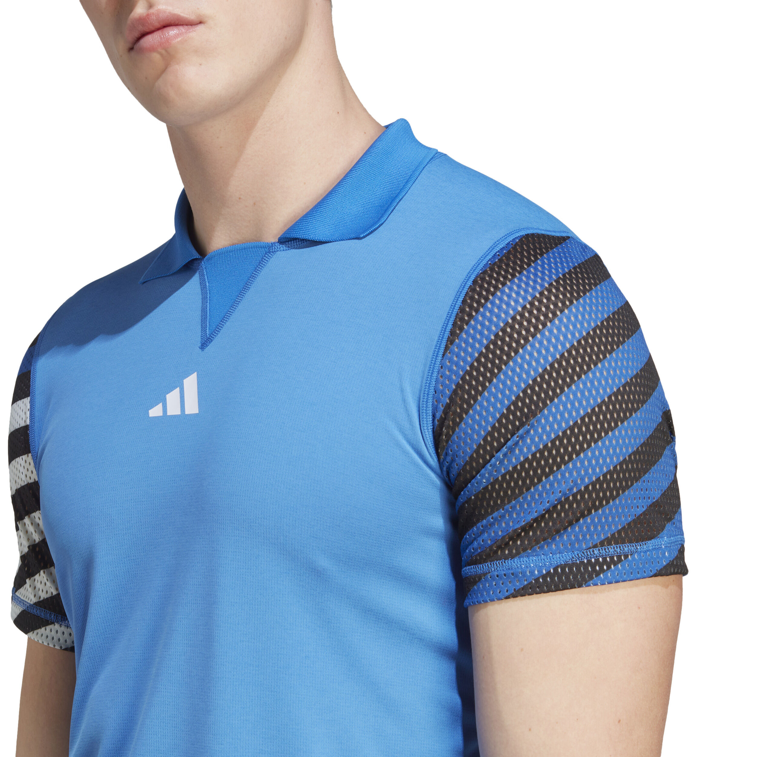 Buy adidas FLFT Pro Polo Hombres Azul Multicolor online Tennis Point ES