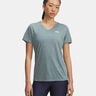 Tech Twist Camiseta de manga corta Mujeres - azul-gris, 