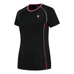 Ropa K-Swiss K-Swiss Hypercourt Crew Camiseta De Manga Corta Mujeres-Negro