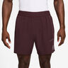 Court Dri-FIT Advantage 6in Shorts Hombres - rojo oscuro, blanco