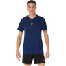 Road Seamless Camiseta De Running Hombres-Azul