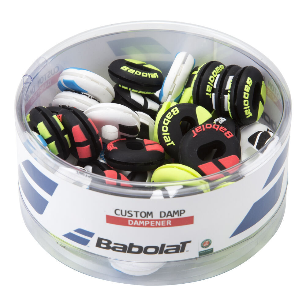 Babolat Custom Damp Antivibradores Caja De 48-Multicolor