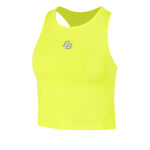 Ropa BB by Belen Berbel BB by Belen Berbel Basica Corta Camiseta De Tirantes Mujeres-Amarillo
