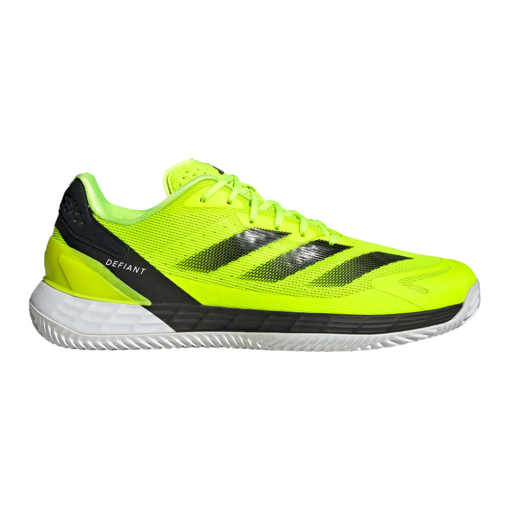 adidas Defiant Speed 2 Zapatilla Tierra Batida Hombres-Lima,Negro