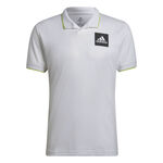 Ropa adidas adidas Paris FLFT Polo Hombres-Blanco