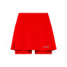 Club Basic Falda Mujeres-Rojo