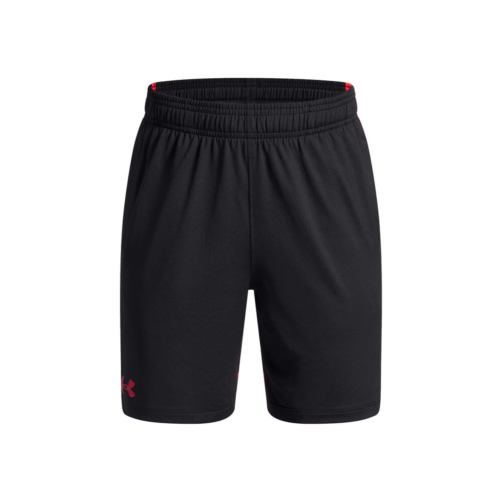 Under Armour Tech Vent Shorts Chicos-Negro,Rojo