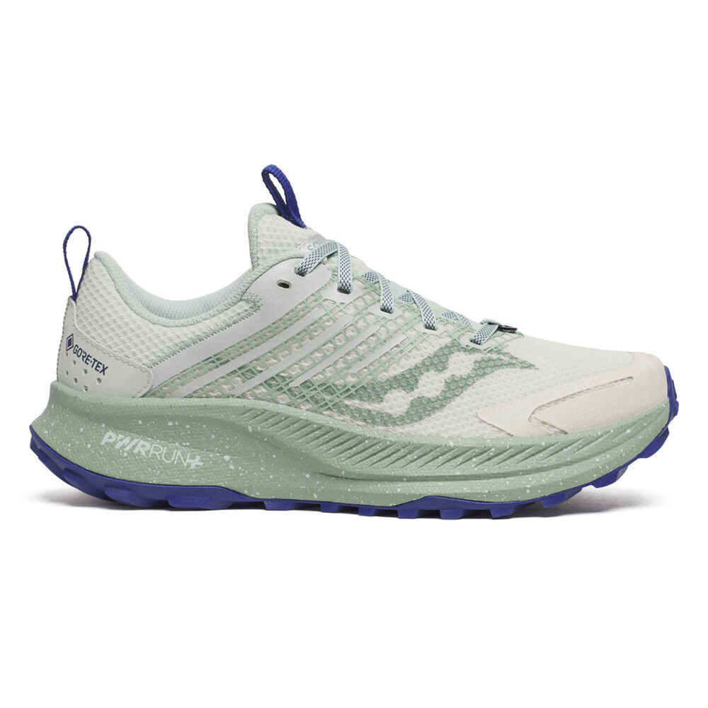 Saucony Ride TR2 GTX Zapatilla Trail Mujeres - Crema, Mint