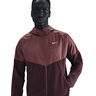 Miler Chaqueta para correr Hombres - rojo oscuro, bronce