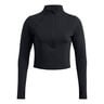 Launch Elite Half Zip Camiseta De Running Mujeres-Negro