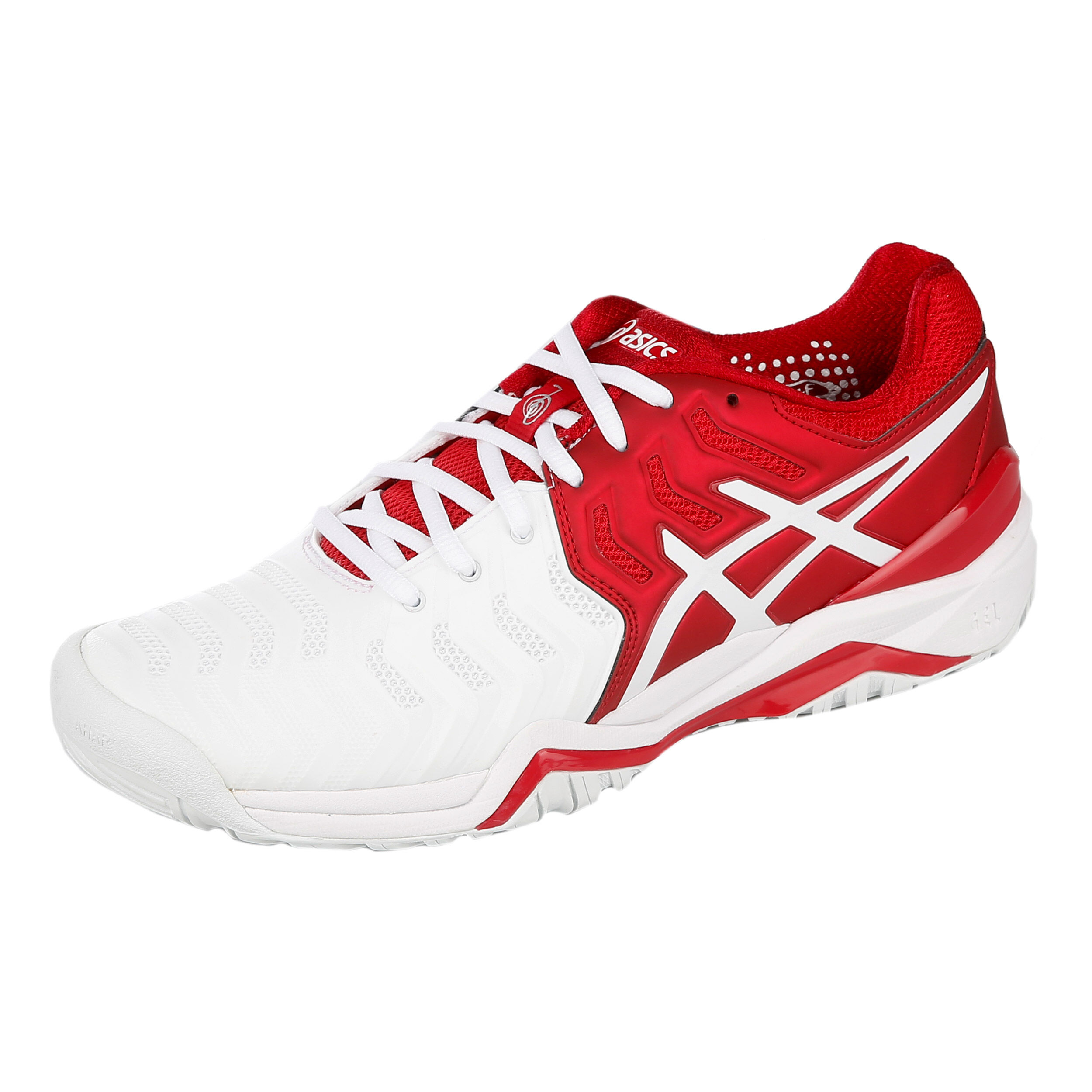 Buy ASICS Novak Djokovic Gel Resolution Zapatilla Todas Las Superficies Hombres Rojo Blanco online Tennis Point ES