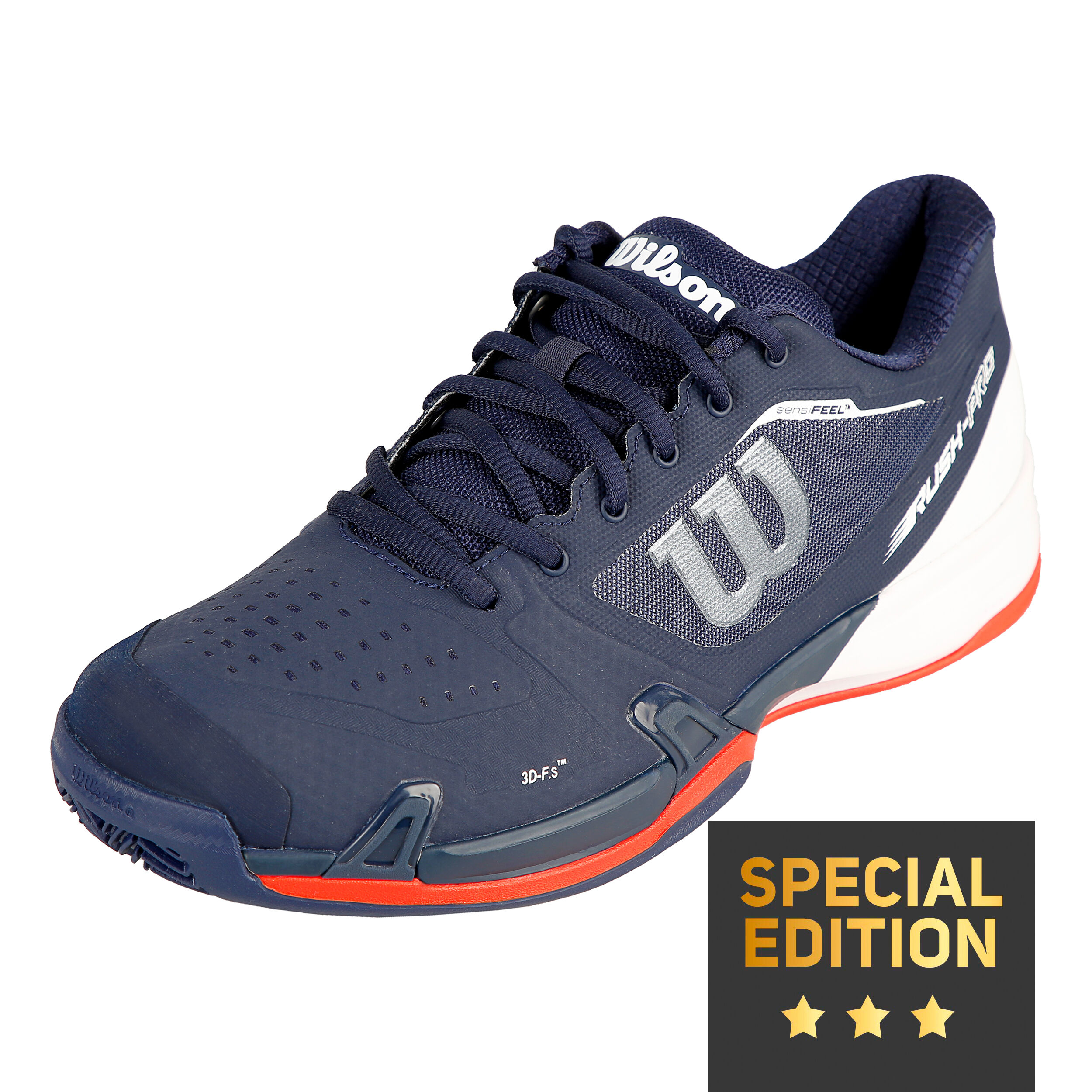 Rush Pro 2.5 Clay Edici n Especial Hombres Azul Oscuro Blanco