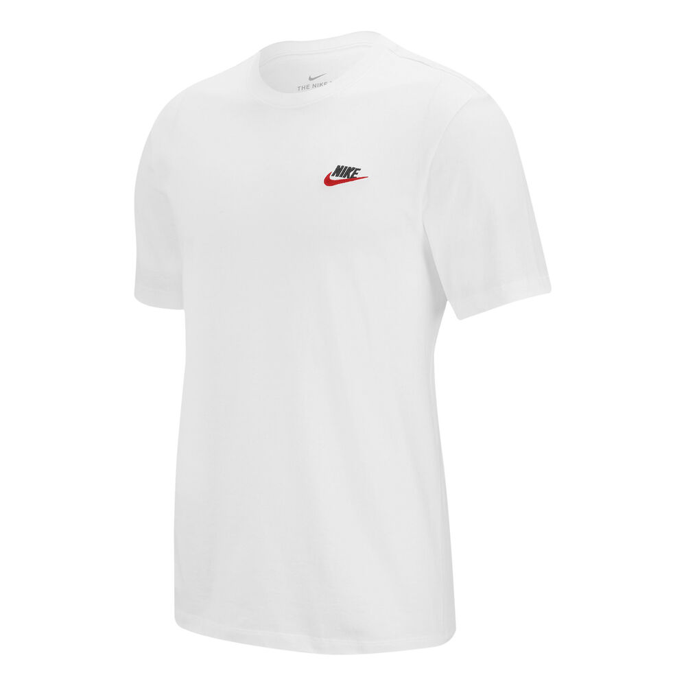 Nike Sportswear Club Camiseta de manga corta Hombres - blanco,