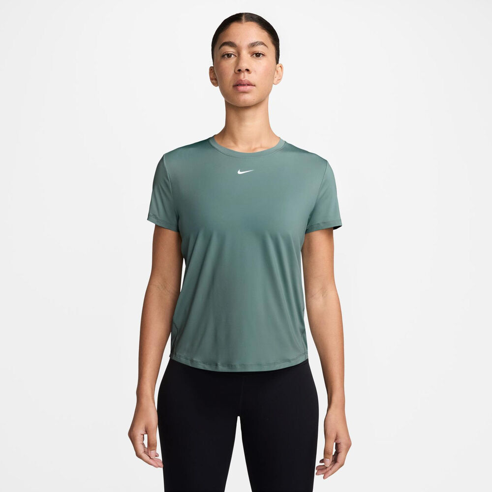 Nike One Classic Dri-Fit Camiseta De Manga Corta Mujeres-Salvia