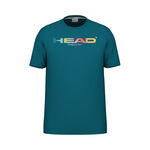 Ropa HEAD HEAD Rainbow Camiseta De Manga Corta Ni&ntilde;os-Color Petr&oacute;leo