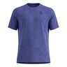 Zeroweight Engineered Chill-Tec Camiseta De Running Hombres-Azul
