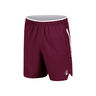 Create Drop 7in Shorts Hombres-Rojo Vino,Blanco