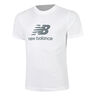 Essentials Logo Camiseta De Manga Corta Hombres-Blanco