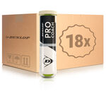 Pelota presurizada Dunlop Dunlop Pro Coach Bote De 4 Pelotas