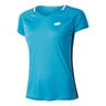 Squadra II PL Camiseta De Manga Corta Mujeres-Turquesa,Blanco