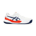 Zapatillas de tenis ASICS ASICS Gel-Resolution 9 GS Zapatilla todas las superficies Ni&ntilde;os - blanco, azul oscuro