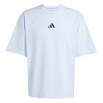 Ropa adidas adidas Oversize Camiseta De Manga Corta Hombres-Azul,Negro