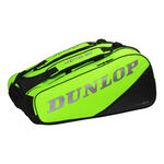 Bolsas De Tenis Dunlop D TAC PERFPORMANCE 12RKT NEON GREEN/BLACK