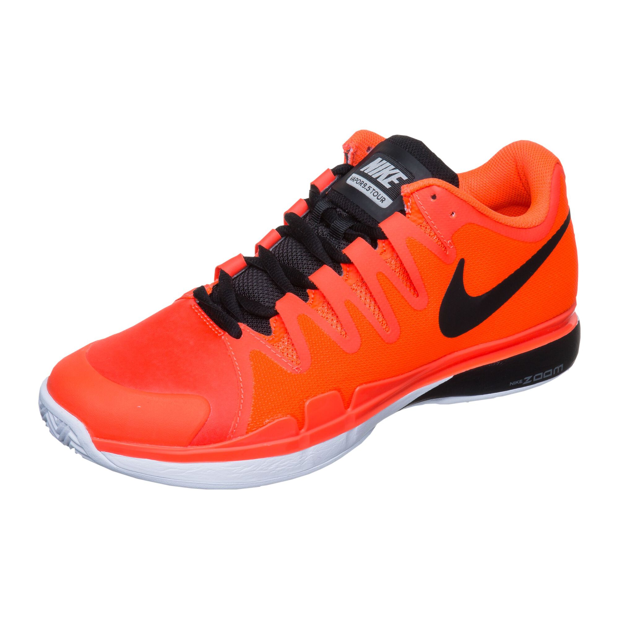 ataque acción Quejar Nike Roger Federer Zoom Vapor 9.5 Tour Zapatilla Tierra Batida Hombres -  Rojo, Negro compra online | Tennis-Point