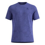 Ropa Odlo Odlo Zeroweight Engineered Chill-Tec Camiseta De Running Hombres-Azul