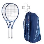 Pack Raqueta + Raquetero Babolat 2x Pure Drive Team Plus Schlägertasche