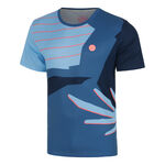 Ropa de tenis BIDI BADU BIDI BADU Hey Laguna Camiseta de manga corta Hombres-azul, coral