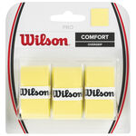 Sobregrips Wilson Wilson  Pro Overgrip Pack de 3 - amarillo
