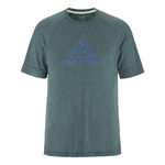 Ropa Craft Craft Pro Trail Wool Camiseta De Running Hombres-Azul-gris