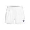 Point 2in1 Shorts Mujeres-Blanco,Azul Oscuro