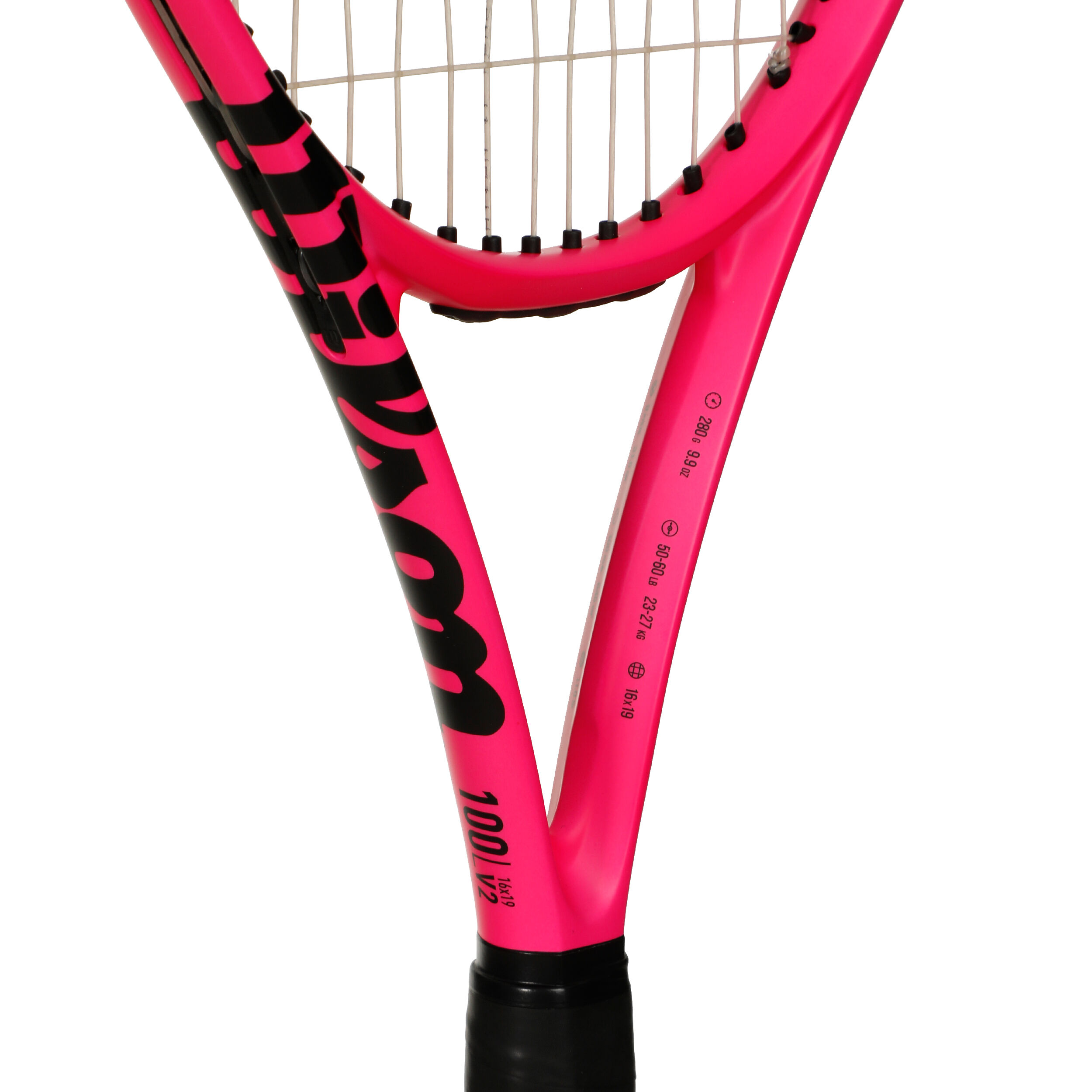 Buy Wilson Clash 100L V2.0 Bright Neon Pink Raquetas De