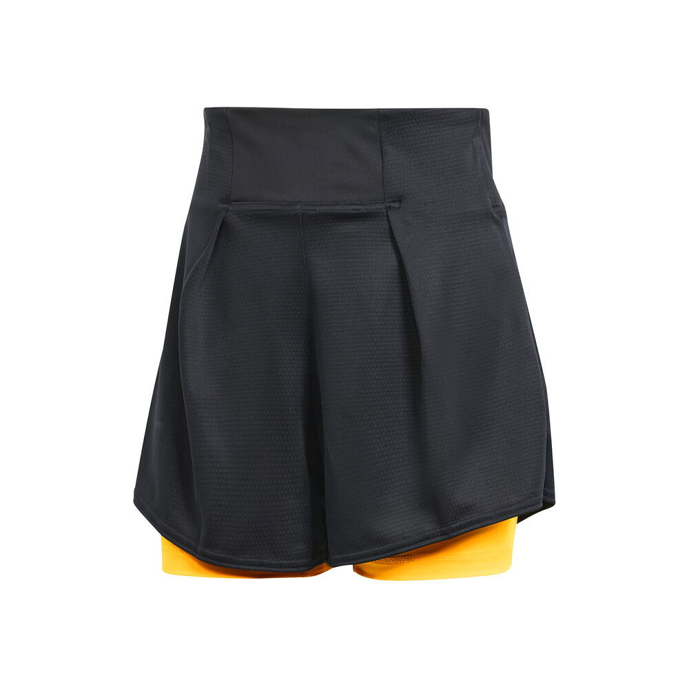 adidas Match Pro 3in Shorts Con Bolsillo Para Pelota Mujeres-Negro,Naranja