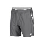 Ropa de tenis Quiet Please Quiet Please Drop 7in Shorts Hombres - gris, blanco