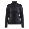 Core Gain Midlayer Camiseta De Running Mujeres-Negro