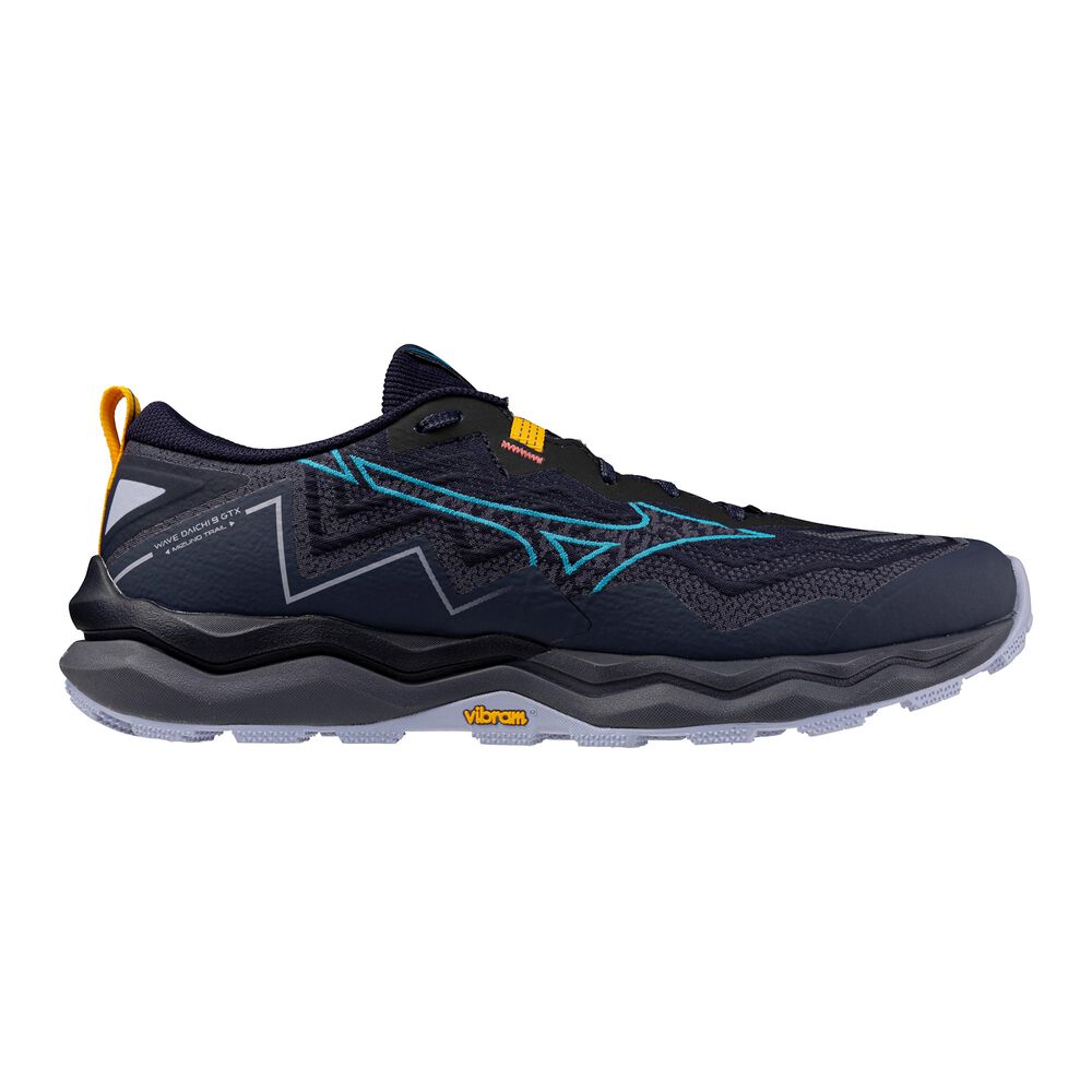 Mizuno Wave Daichi 9 GTX Zapatilla Trail Hombres - Azul Oscuro, Azul