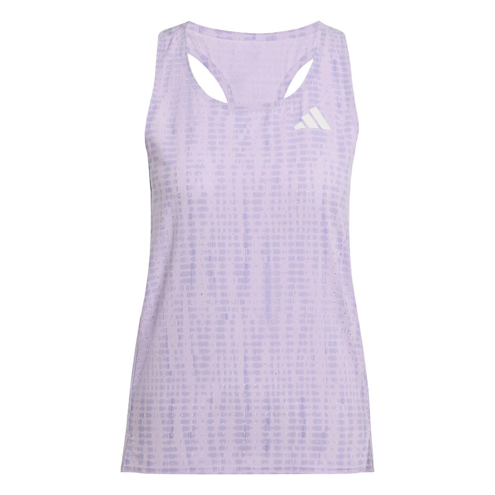 adidas Adizero Singlet Camiseta De Running Mujeres-Morado,Morado