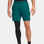 Ropa Under Armour Under Armour Vanish Woven 2.0 6in Shorts Hombres-verde, negro