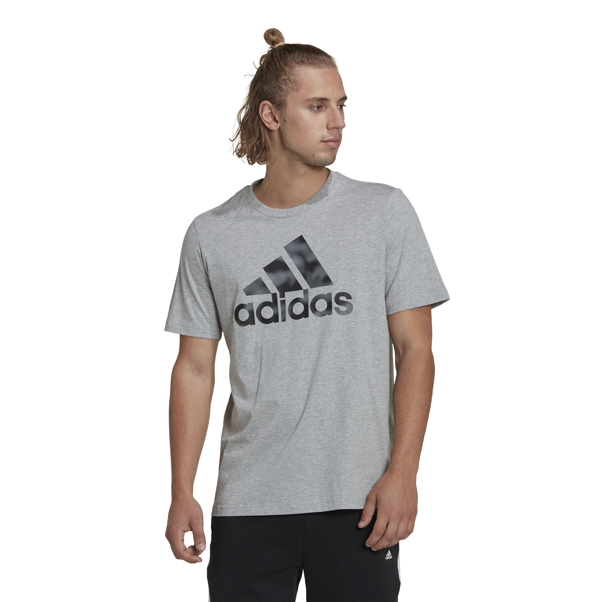 adidas Camo Camiseta De Manga Corta Hombres - Gris compra | Tennis-Point